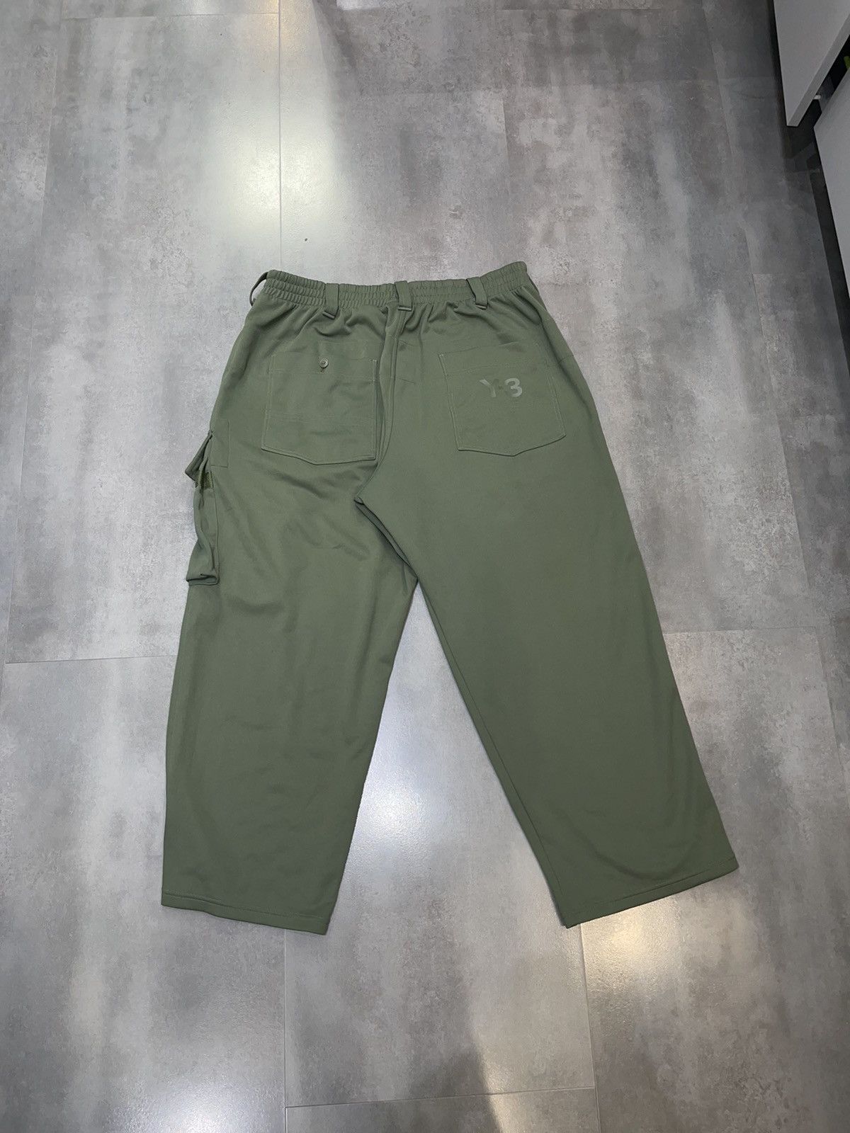 Y-3 × Yohji Yamamoto DS! Yohji Yamamoto X Adidas Military Green Cargo Pants Size US 34 / EU 50 - 8 Thumbnail