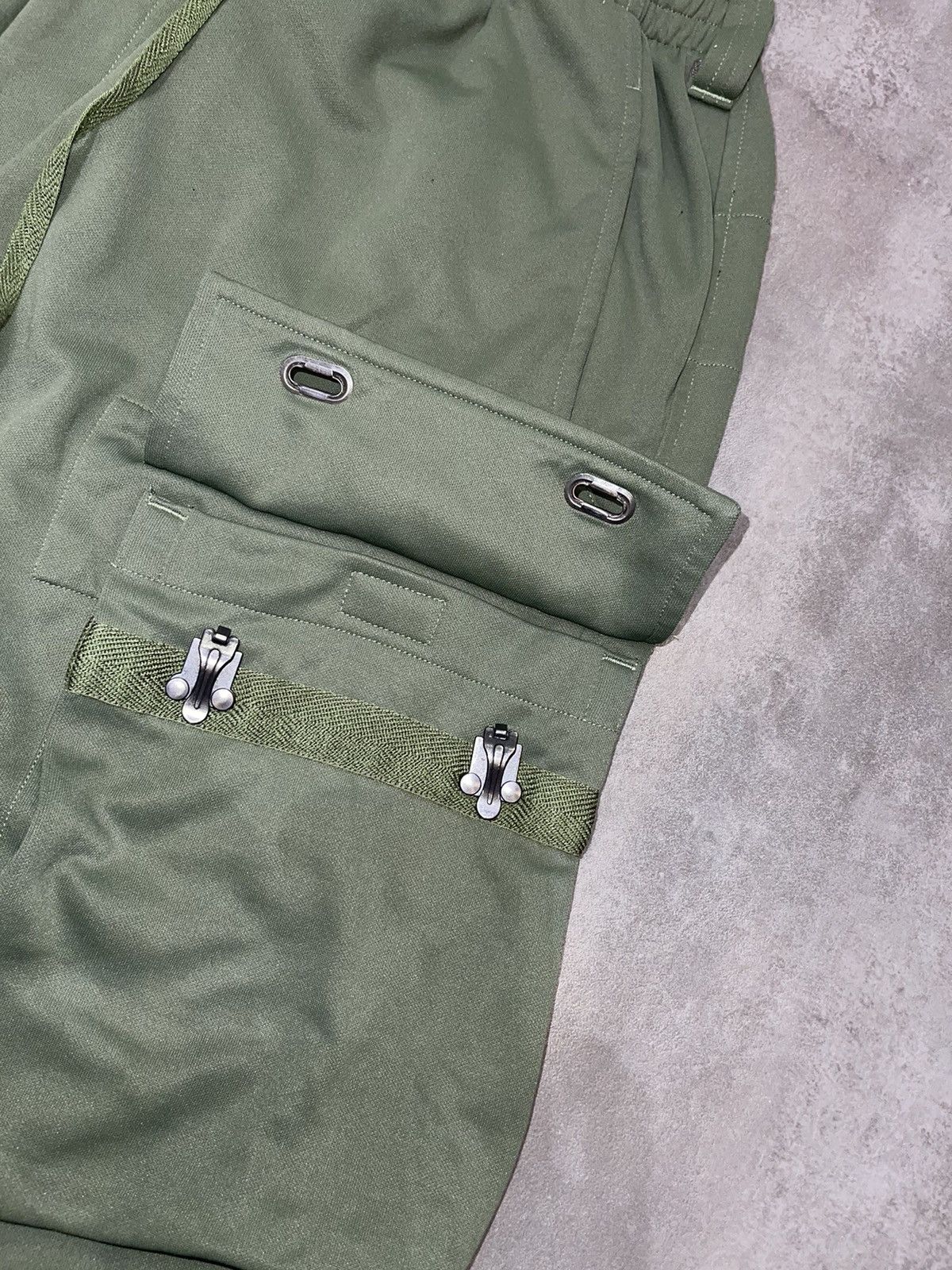 Y-3 × Yohji Yamamoto DS! Yohji Yamamoto X Adidas Military Green Cargo Pants Size US 34 / EU 50 - 12 Thumbnail