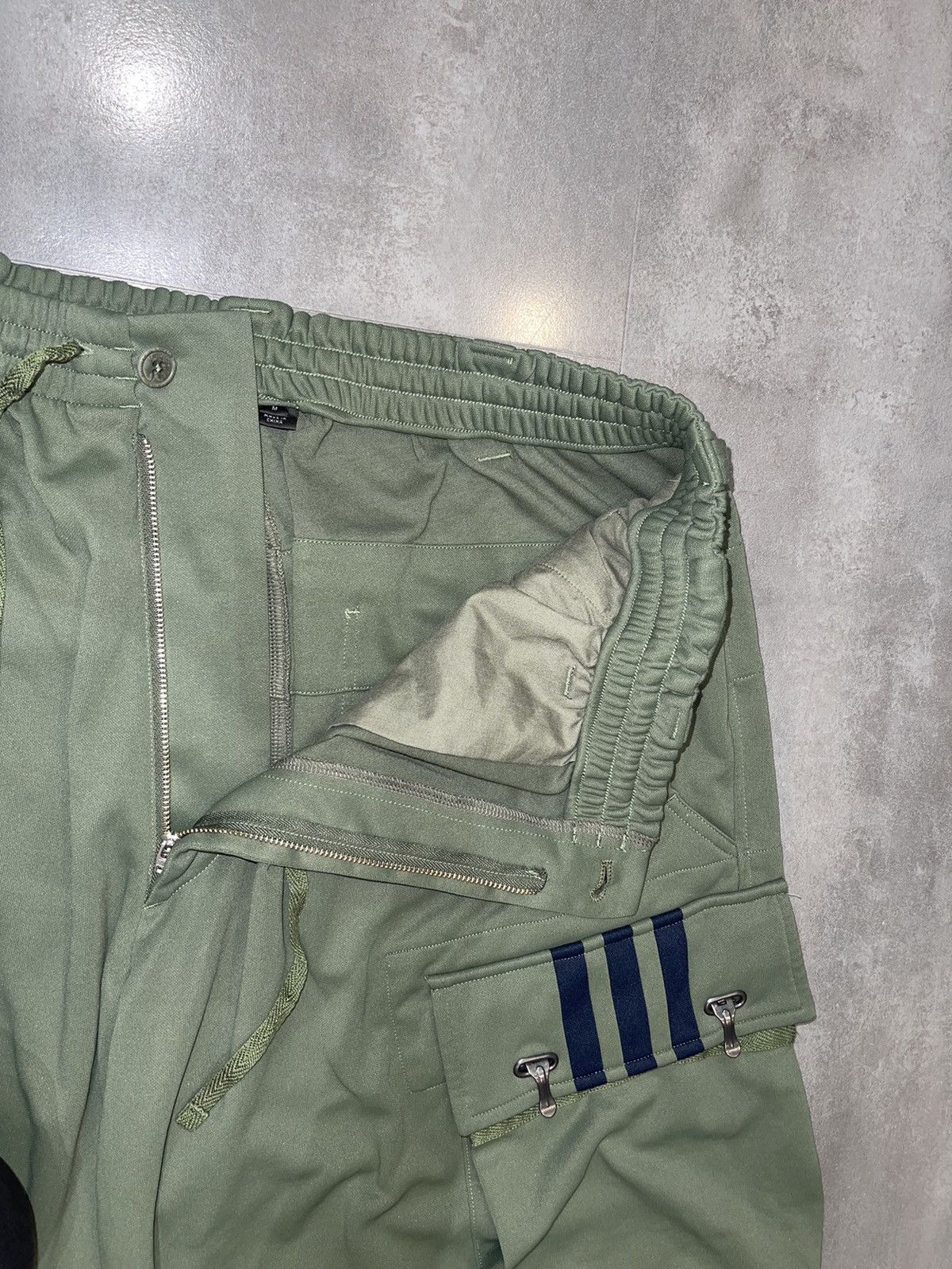 Y-3 × Yohji Yamamoto DS! Yohji Yamamoto X Adidas Military Green Cargo Pants Size US 34 / EU 50 - 14 Thumbnail