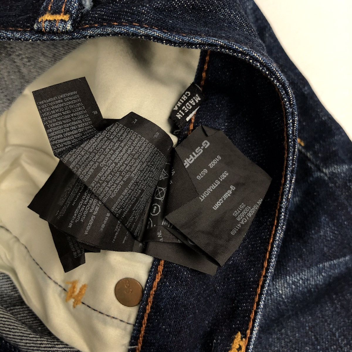 G-Star G-Star raw denim jeans nice design Size US 33 - 6 Thumbnail