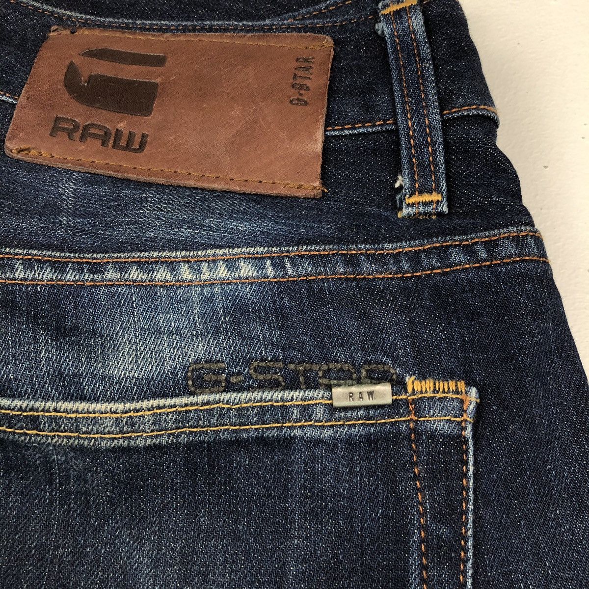 G-Star G-Star raw denim jeans nice design Size US 33 - 12 Thumbnail