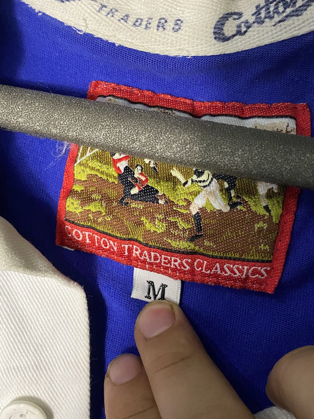 Vintage Vintage Cotton Traders France Rugby Jersey Shirt Long Sleeve Size US M / EU 48-50 / 2 - 3 Thumbnail