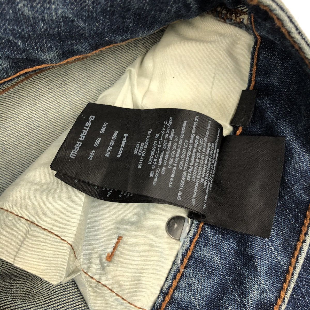 G-Star G-Star Raw denim biker jeans distressed denim like balmain Size US 32 / EU 48 - 5 Thumbnail