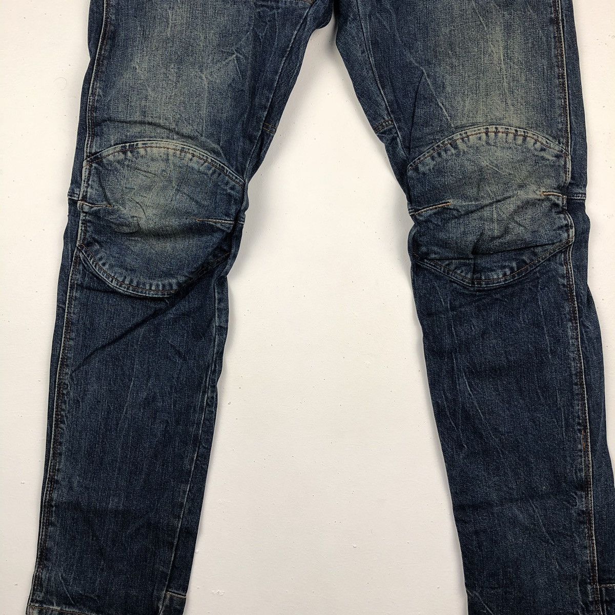 G-Star G-Star Raw denim biker jeans distressed denim like balmain Size US 32 / EU 48 - 2 Thumbnail