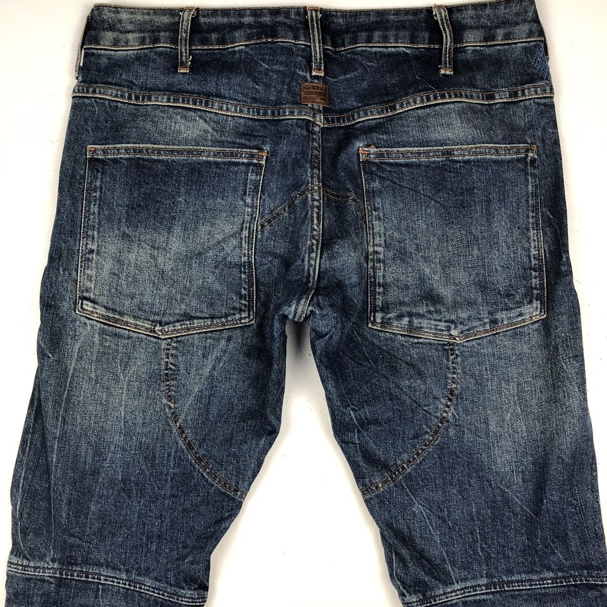 G-Star G-Star Raw denim biker jeans distressed denim like balmain Size US 32 / EU 48 - 9 Thumbnail