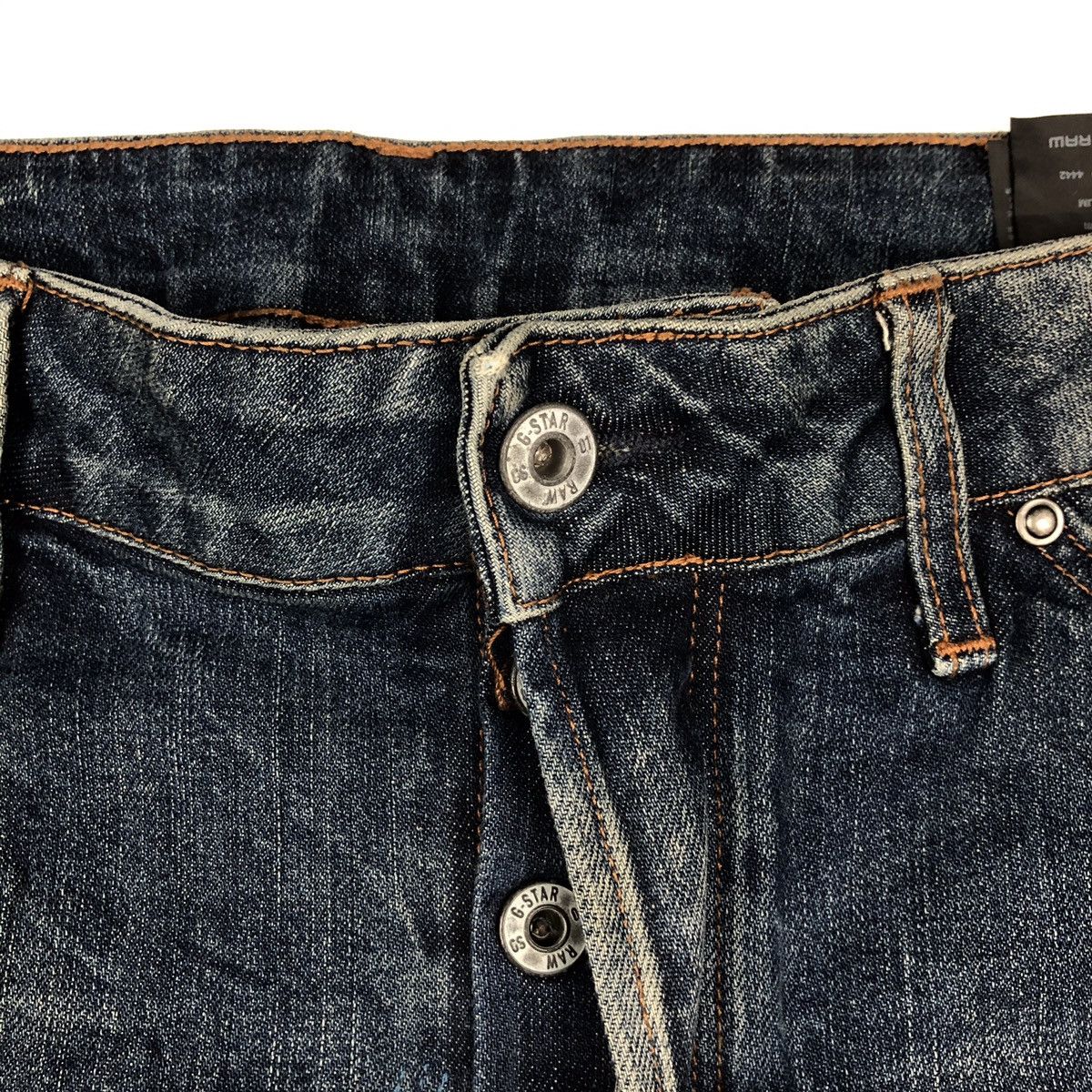 G-Star G-Star Raw denim biker jeans distressed denim like balmain Size US 32 / EU 48 - 4 Thumbnail