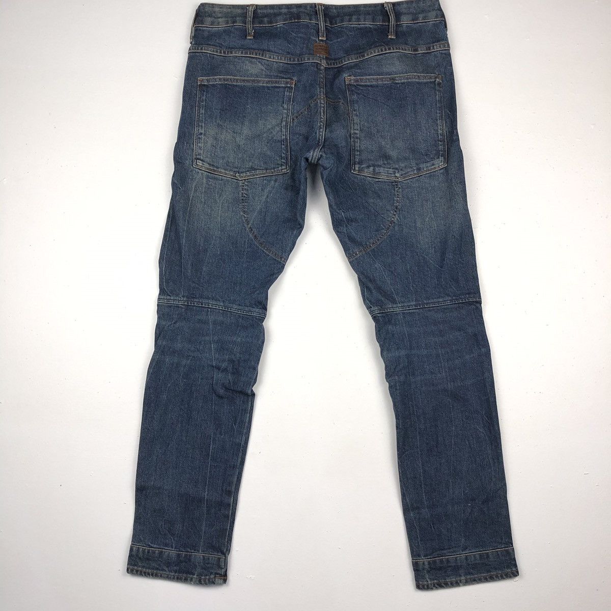 G-Star G-Star Raw denim biker jeans distressed denim like balmain Size US 32 / EU 48 - 7 Thumbnail