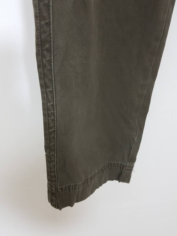 Designer × Japanese Brand Japanese Drawstring Studded Cargo Style Military Pant Size US 31 - 10 Thumbnail
