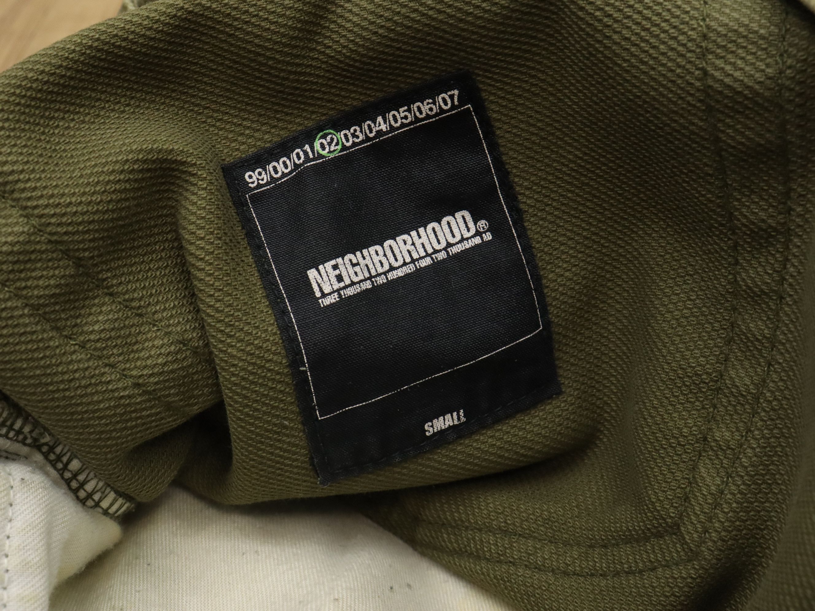 Neighborhood NEIGHBORHOOD Cargo 02 Spnarrow Olive Pant Size US 31 - 19 Thumbnail