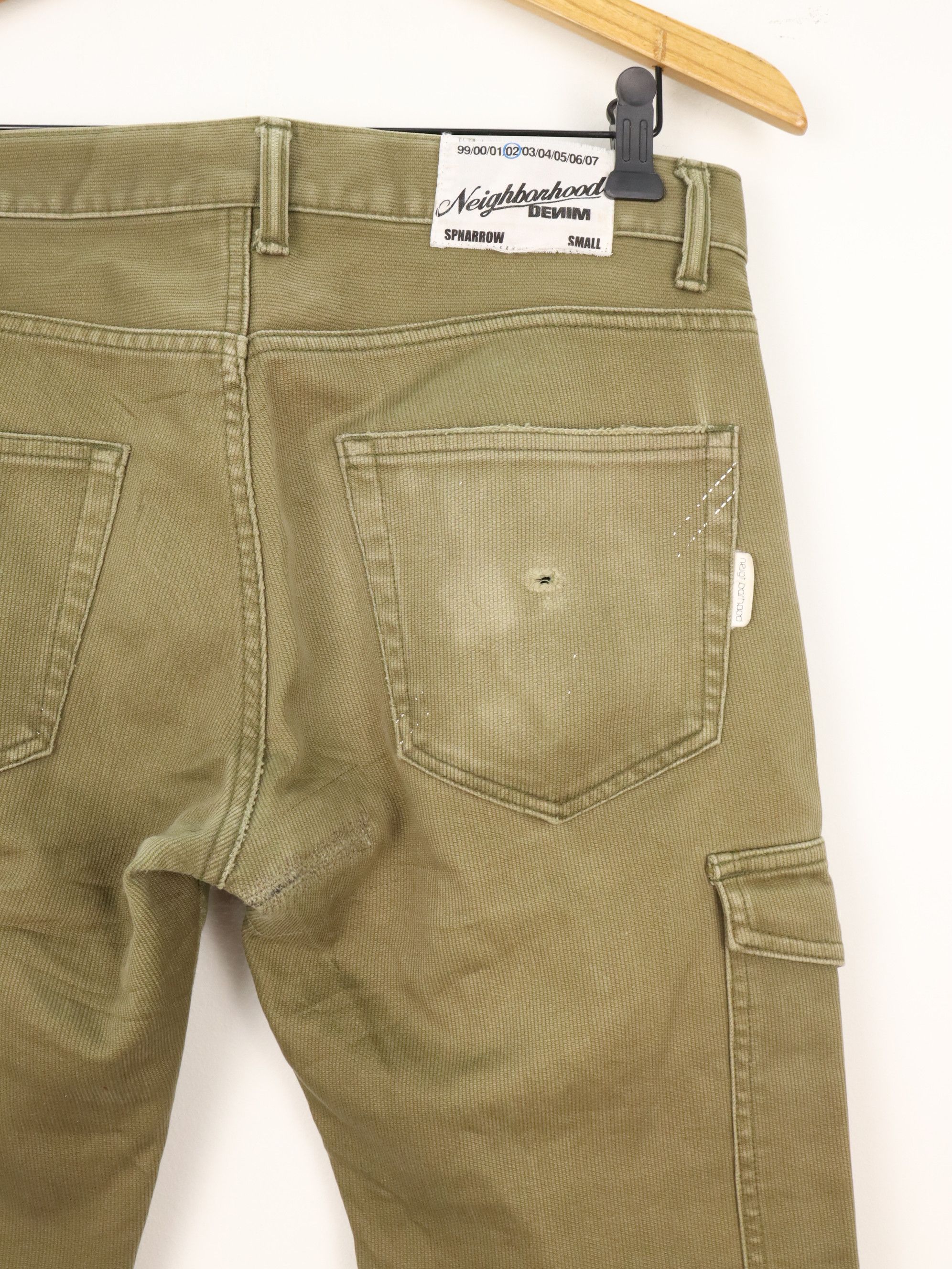 Neighborhood NEIGHBORHOOD Cargo 02 Spnarrow Olive Pant Size US 31 - 6 Thumbnail