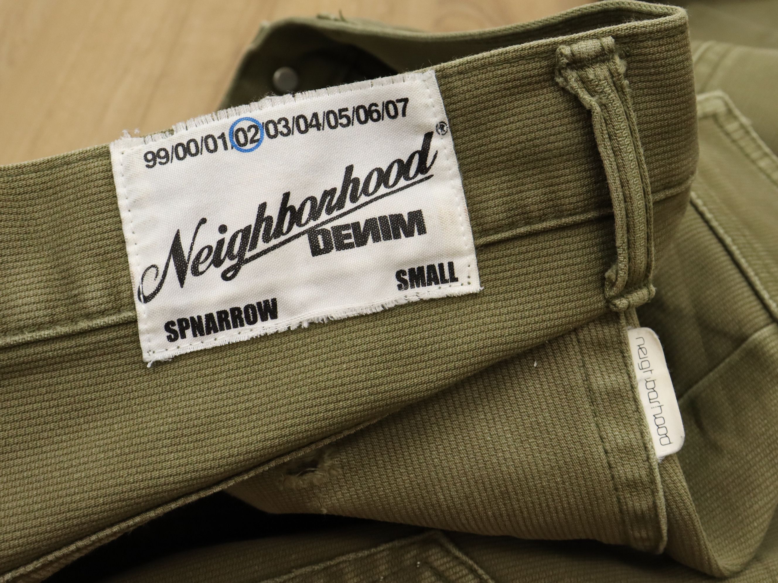 Neighborhood NEIGHBORHOOD Cargo 02 Spnarrow Olive Pant Size US 31 - 20 Thumbnail