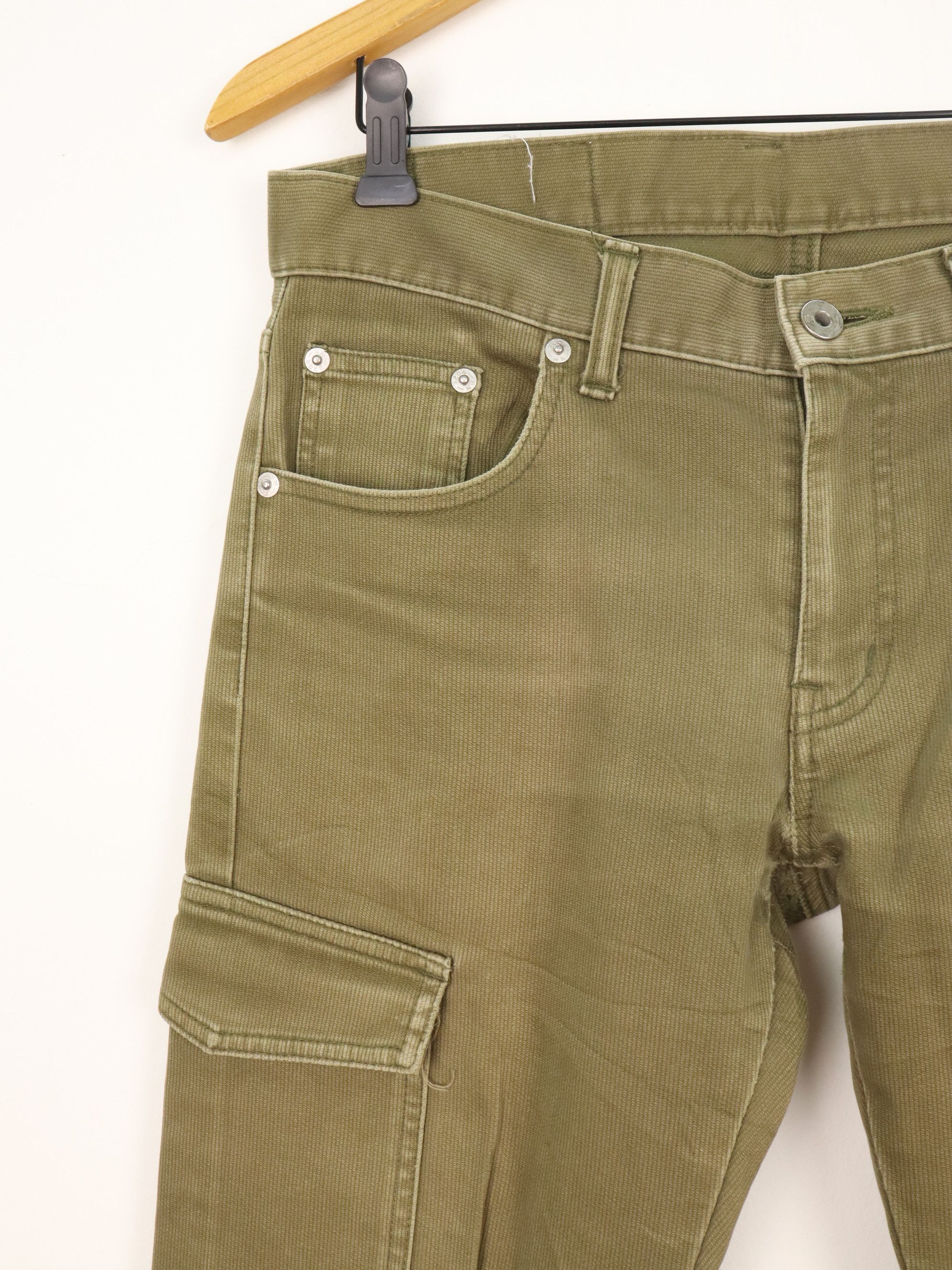 Neighborhood NEIGHBORHOOD Cargo 02 Spnarrow Olive Pant Size US 31 - 3 Thumbnail