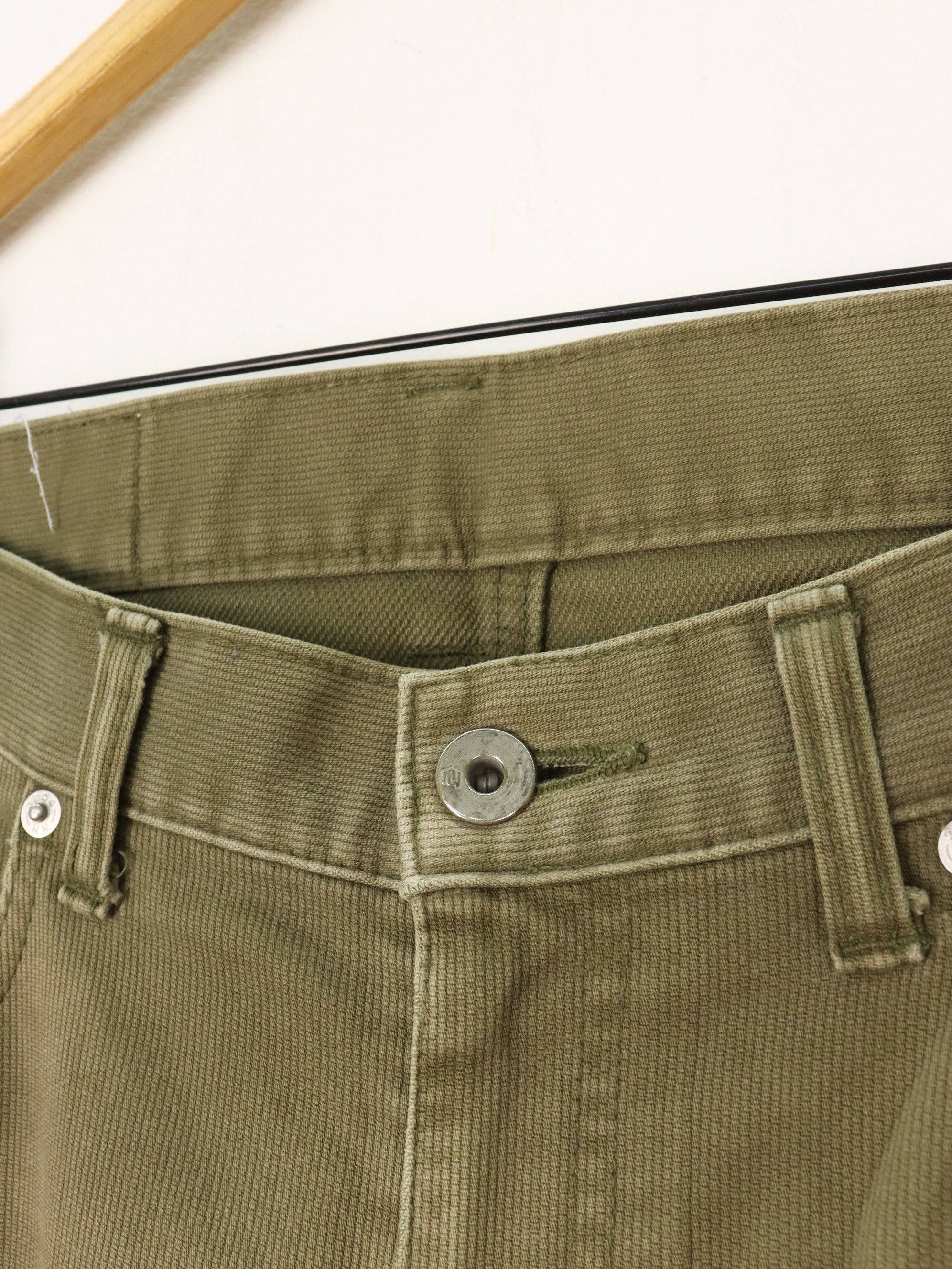 Neighborhood NEIGHBORHOOD Cargo 02 Spnarrow Olive Pant Size US 31 - 5 Thumbnail