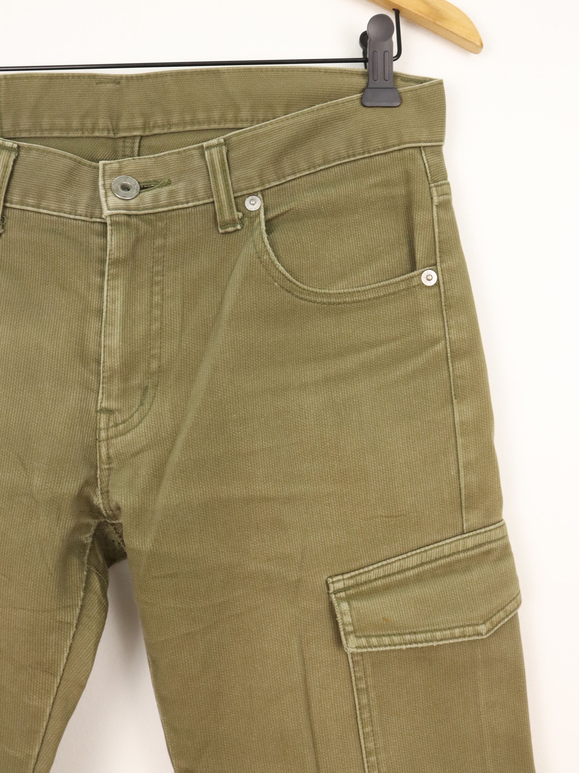 Neighborhood NEIGHBORHOOD Cargo 02 Spnarrow Olive Pant Size US 31 - 4 Thumbnail