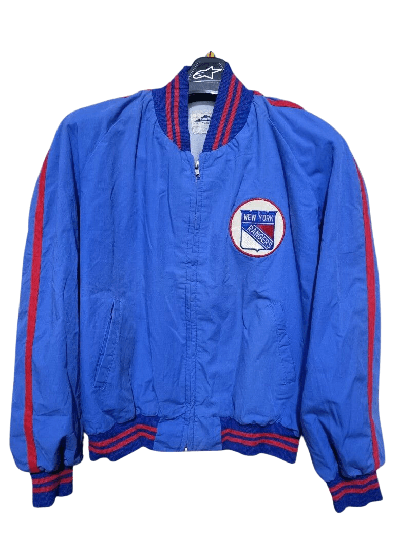Vintage new york rangers bomber jacket