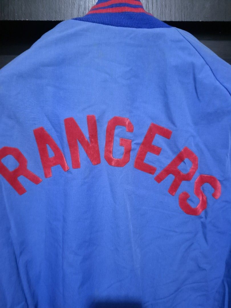 NHL 🔥Vintage 80s New York Rangers Bomber Jacket – Pyramid USA Size US L / EU 52-54 / 3 - 4 Thumbnail