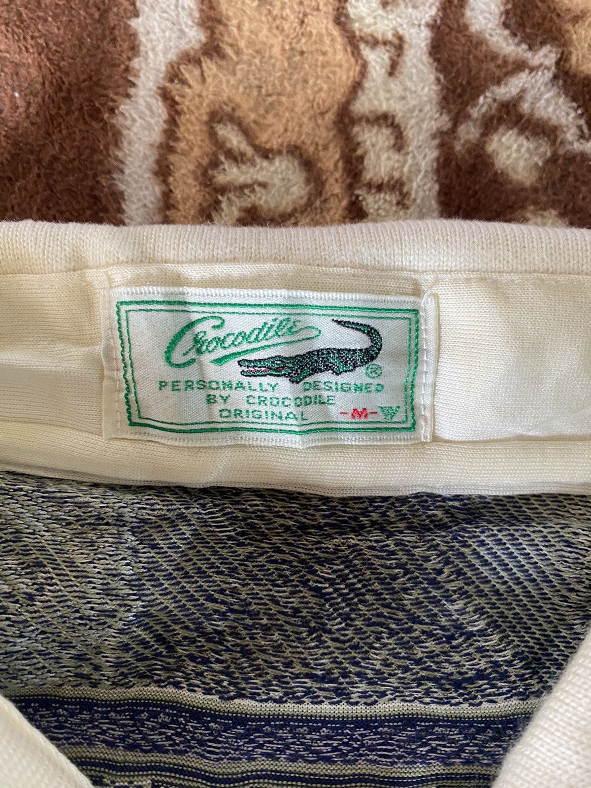 Designer Vintage 90’s Crocodile Long Sleeve Design Style Size US M / EU 48-50 / 2 - 5 Thumbnail