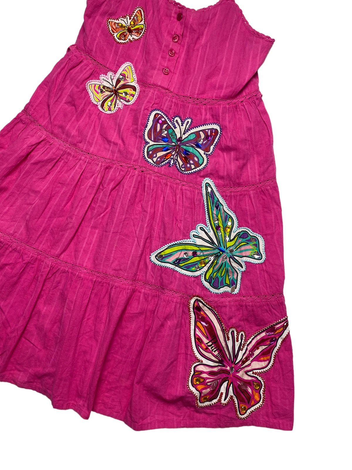 Japanese Brand 2003 Barbie - Butterfly Jewelry Dress Size S / US 4 / IT 40 - 2 Thumbnail