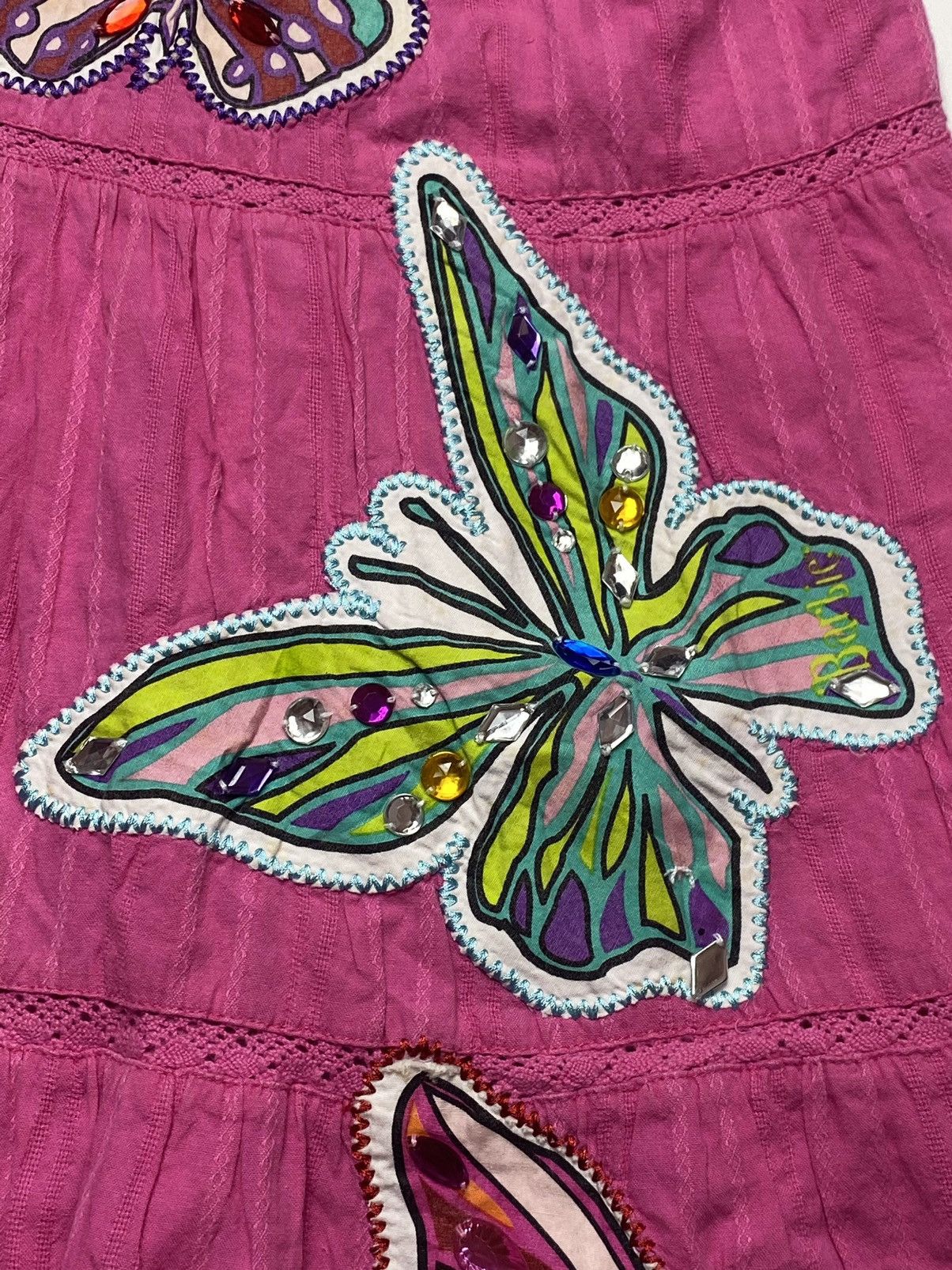 Japanese Brand 2003 Barbie - Butterfly Jewelry Dress Size S / US 4 / IT 40 - 4 Thumbnail