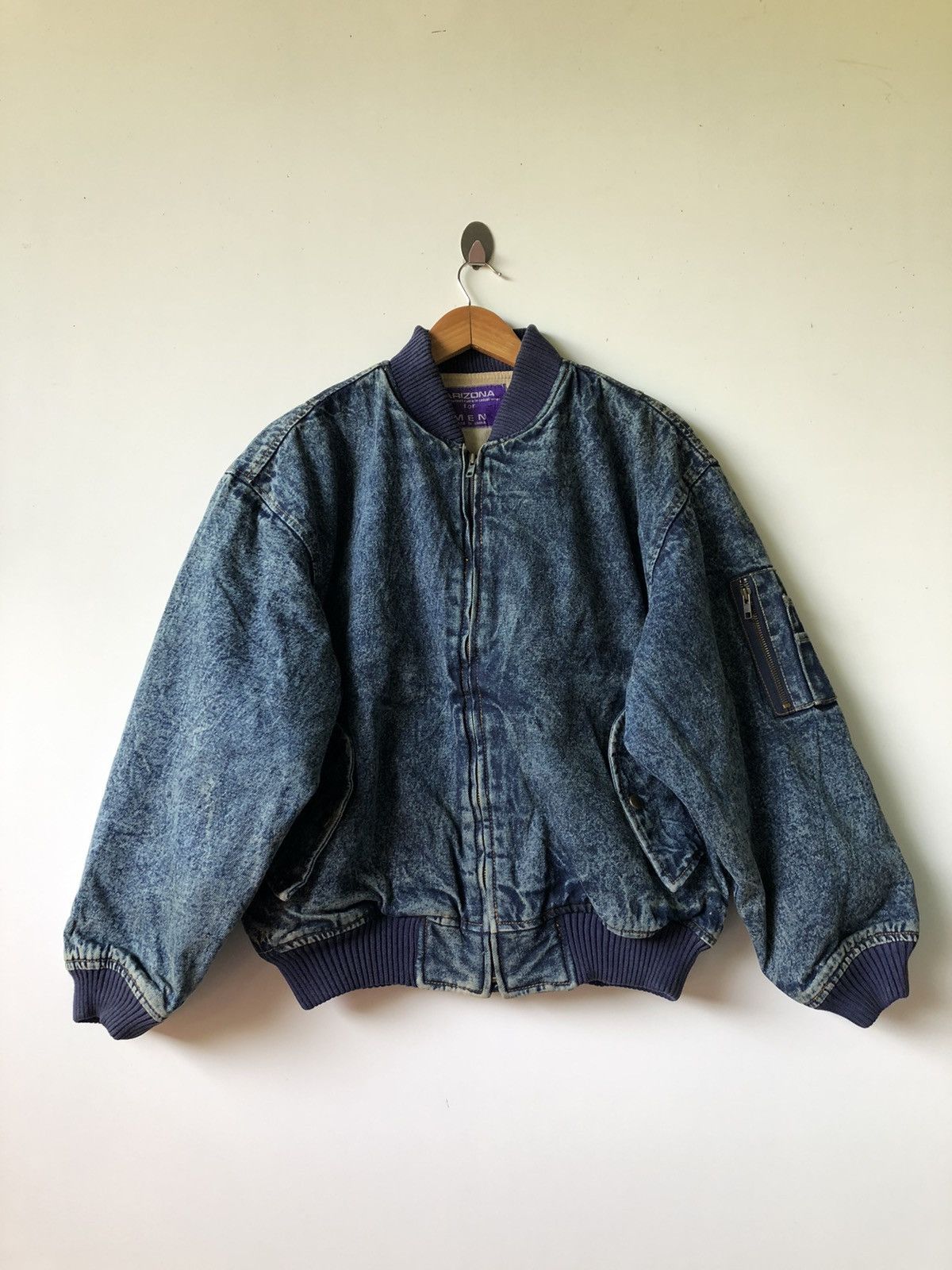 Arizona Jean Co. Arizona blue denim’s Down oversized style bomber jackets Size US L / EU 52-54 / 3 - 1 Thumbnail