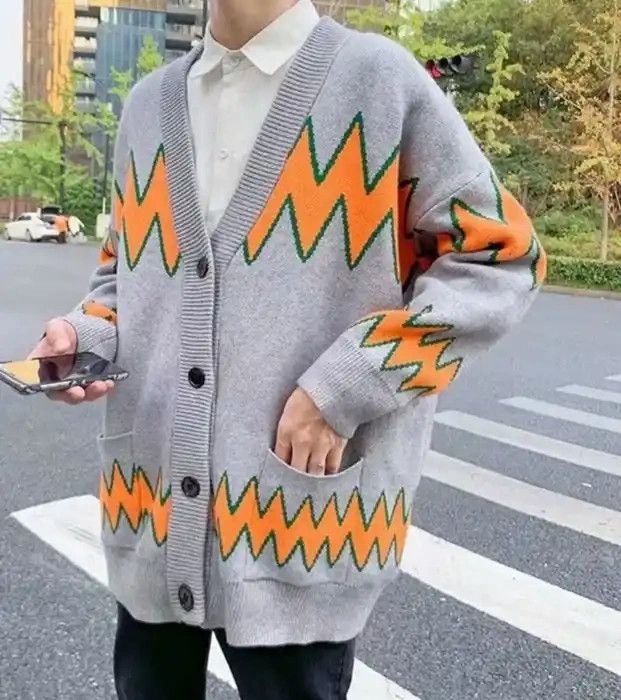 Vintage Unisex Limited Release Cool Hype Cardigan Knitwear Grailed