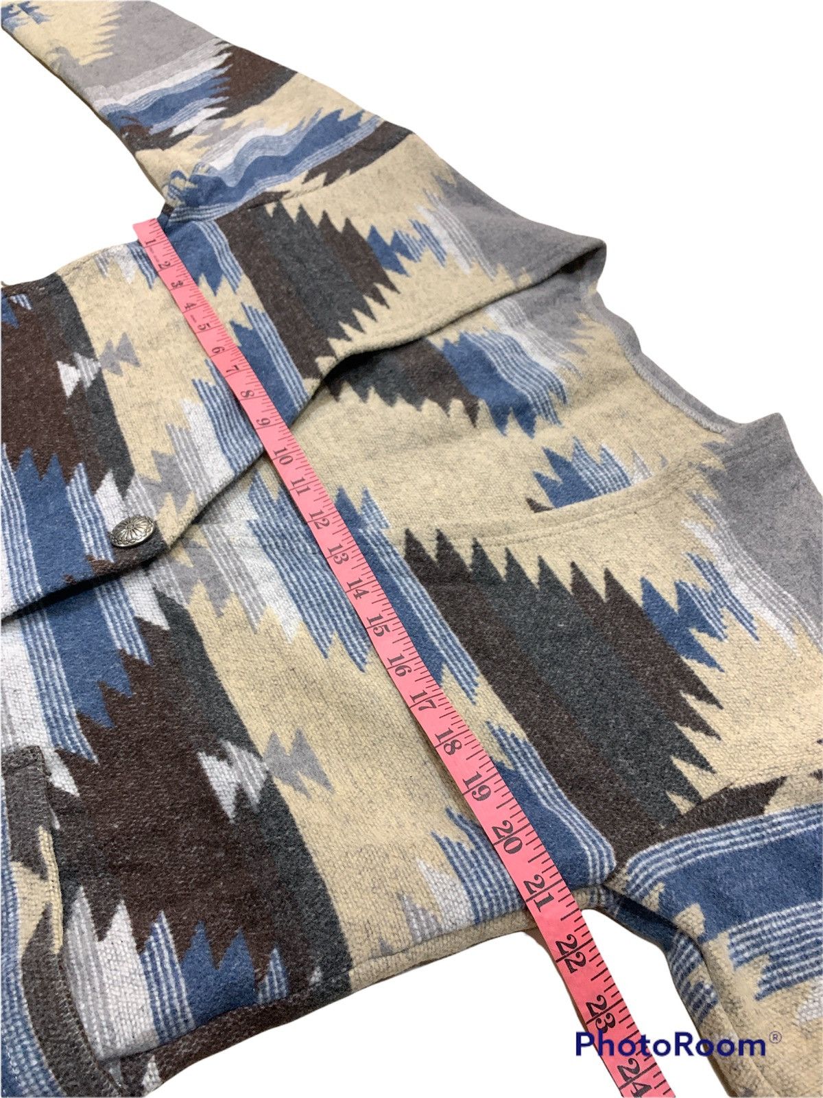 Other NAVAJO CHIMAYO NATIVE TRIBE MOTIVE LIGHT JACKET OUTERWEAR Size US M / EU 48-50 / 2 - 5 Thumbnail