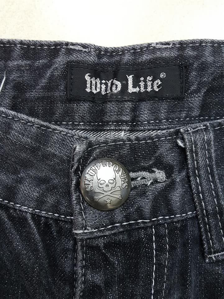 Japanese Brand Punk Skull Black White Checked Pant Size US 32 / EU 48 - 9 Thumbnail