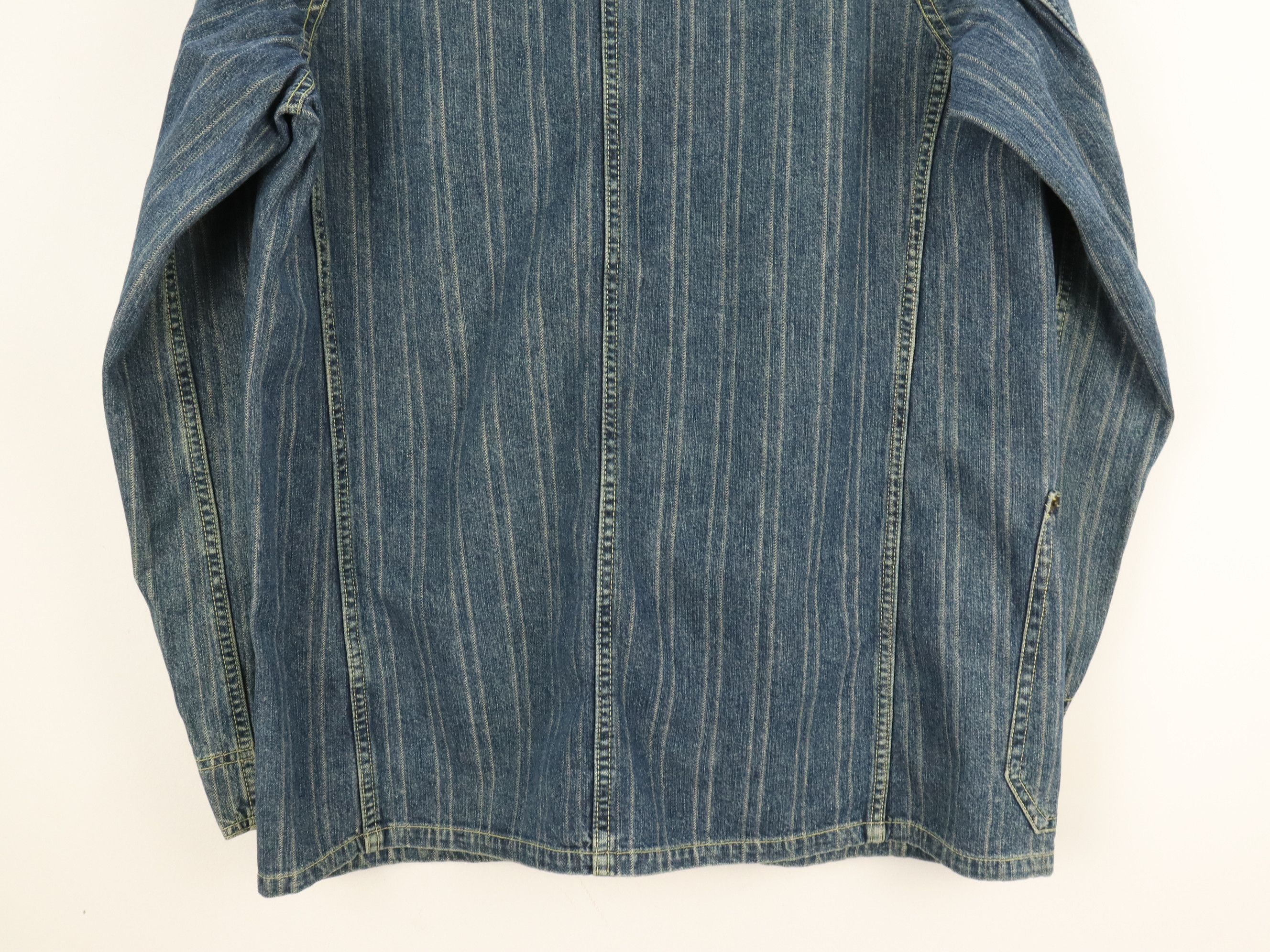 Eternal Japan ETERNAL Wabash Style Striped Workwear Jacket Size US M / EU 48-50 / 2 - 13 Thumbnail