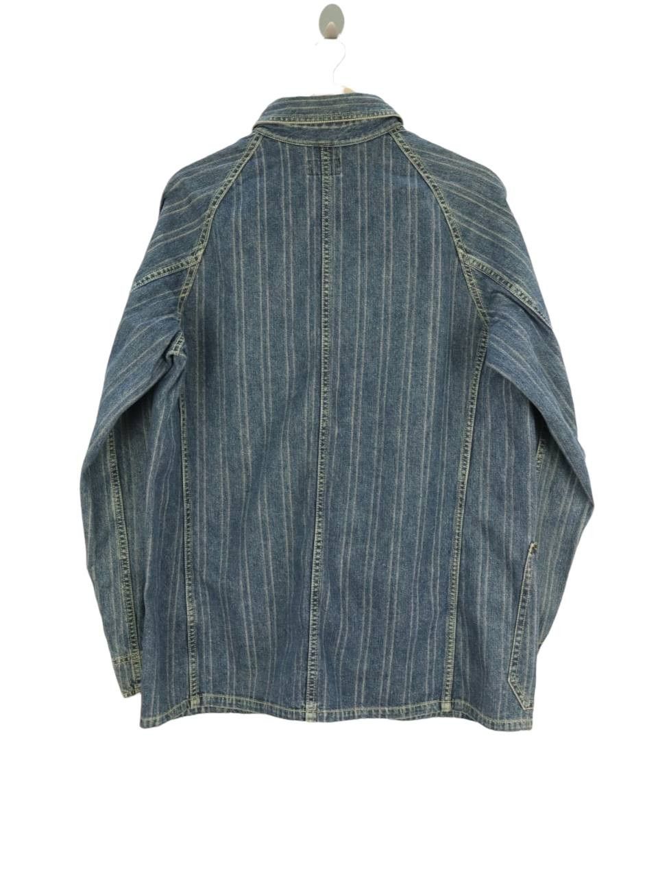 Eternal Japan ETERNAL Wabash Style Striped Workwear Jacket Size US M / EU 48-50 / 2 - 2 Thumbnail