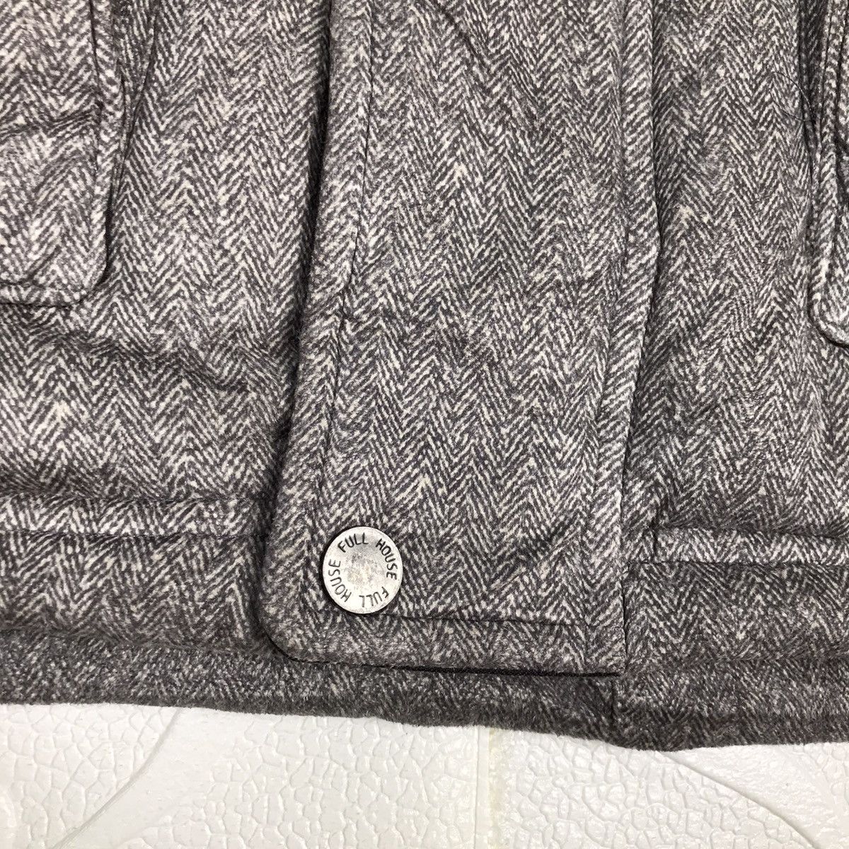 Japanese Brand × Vintage Vintage Japanese Full house White Duck Down Puffer Jacket Size US L / EU 52-54 / 3 - 7 Thumbnail