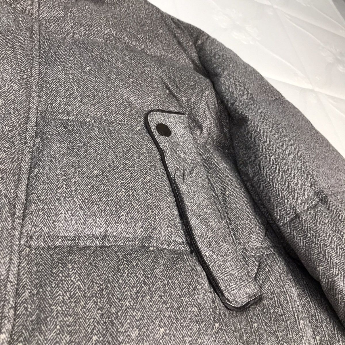 Japanese Brand × Vintage Vintage Japanese Full house White Duck Down Puffer Jacket Size US L / EU 52-54 / 3 - 6 Thumbnail