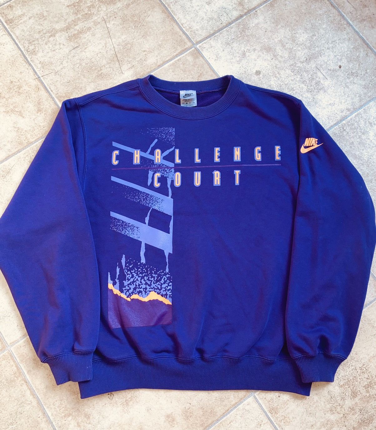 Nike × Vintage 90s Challenge Court Tn Stussy ACG Size US L / EU 52-54 / 3 - 1 Thumbnail