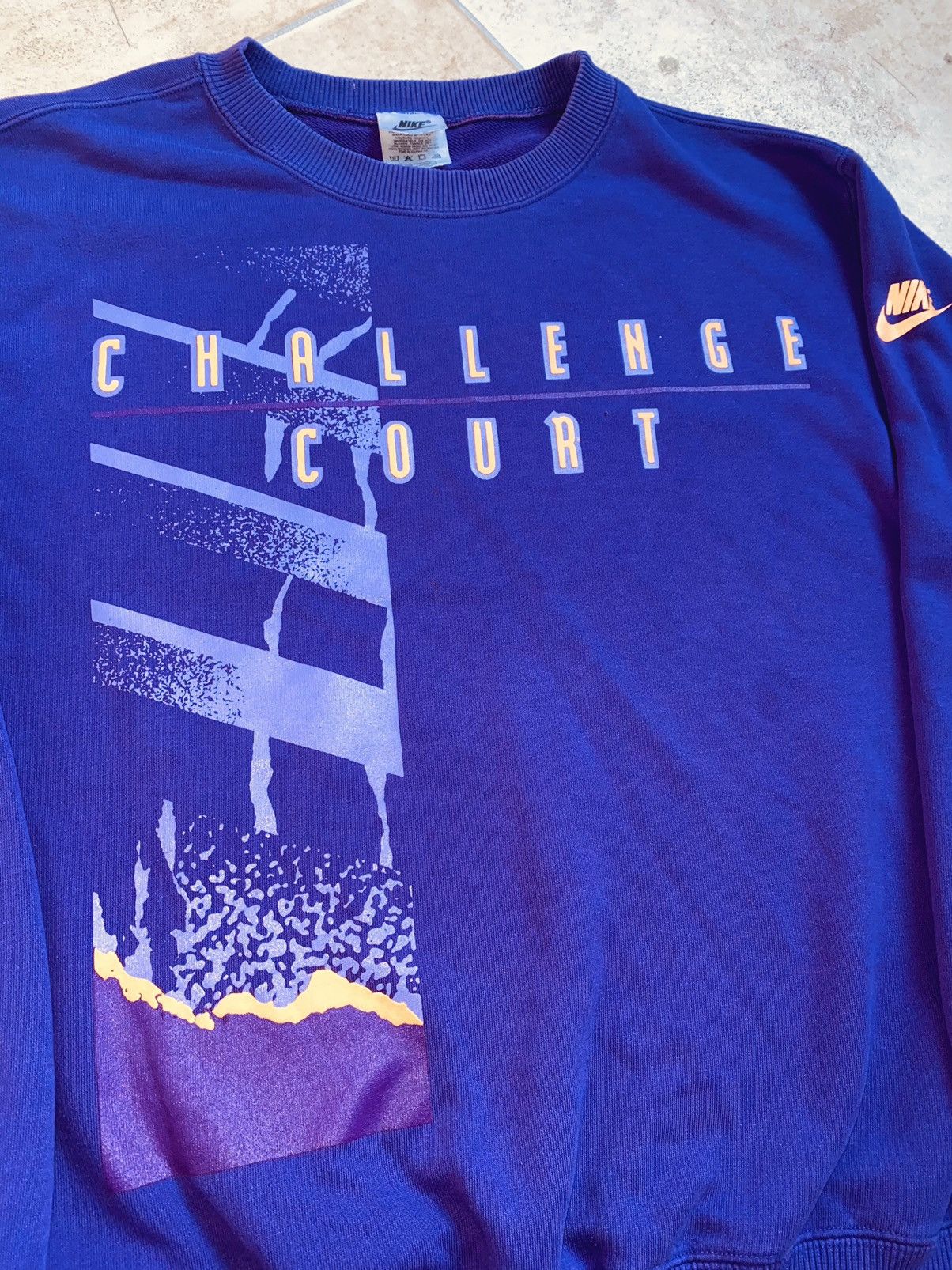 Nike × Vintage 90s Challenge Court Tn Stussy ACG Size US L / EU 52-54 / 3 - 3 Thumbnail