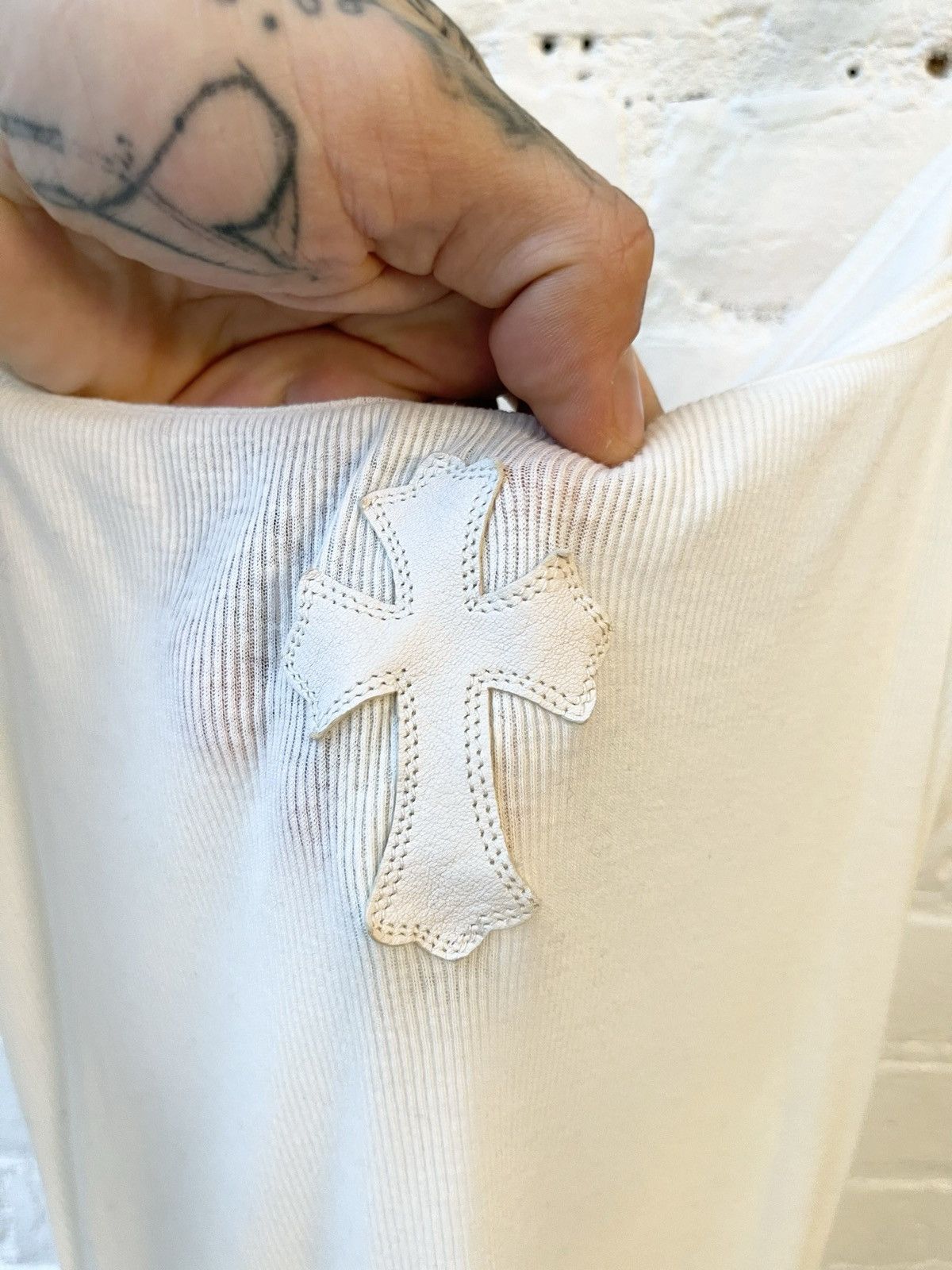Chrome Hearts Chrome Hearts Long Sheer White Dress CROSS Patch Size M / US 6-8 / IT 42-44 - 7 Thumbnail