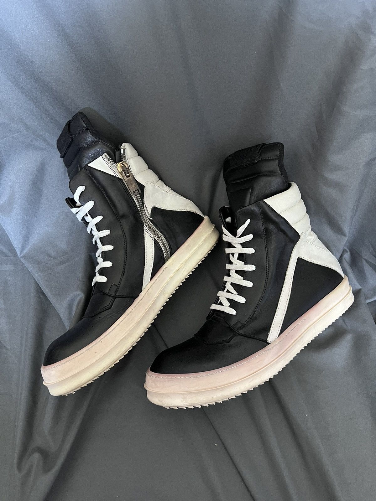 Rick Owens Rick owens mainline geobasket in black size42 | Grailed