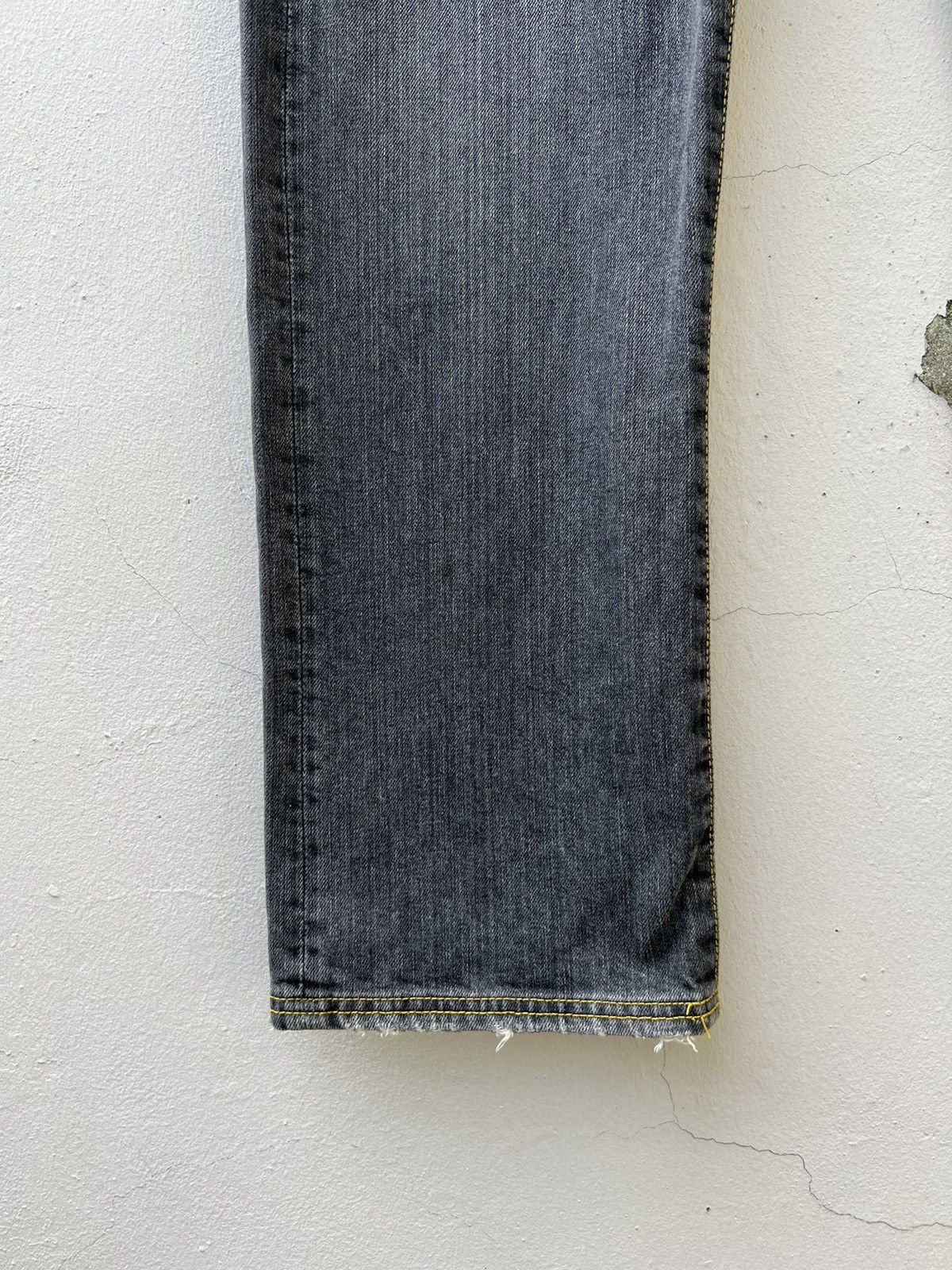 Vintage Trashed GRAND CANYON Japan Ripped Fade Black Denim Jeans Size US 34 / EU 50 - 5 Thumbnail