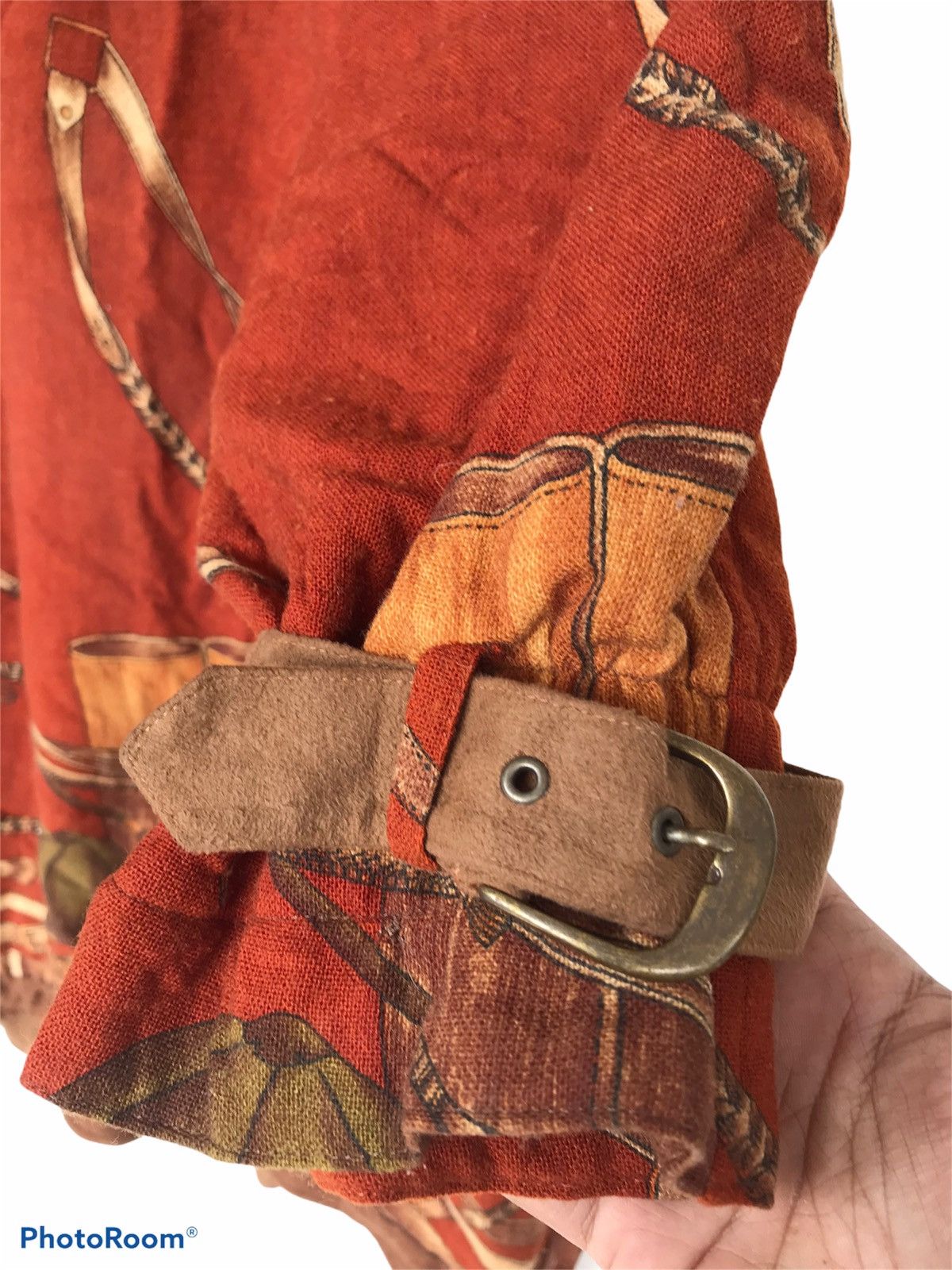 Vintage 💥Vintage Franca V.Paoloni Milano Italy Barocco Jacket Size L / US 10 / IT 46 - 5 Thumbnail