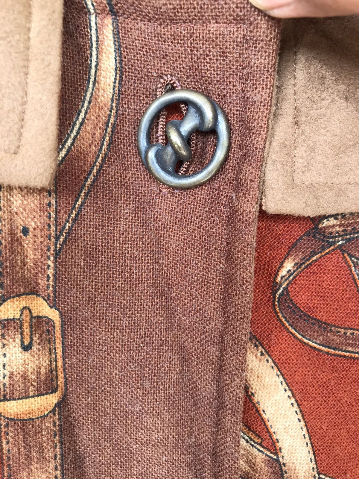 Vintage 💥Vintage Franca V.Paoloni Milano Italy Barocco Jacket Size L / US 10 / IT 46 - 6 Thumbnail