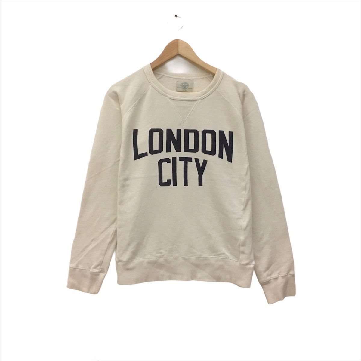 Japanese Brand × Other Vintage Sweatshirt Big Logo London City Size S / US 4 / IT 40 - 1 Thumbnail