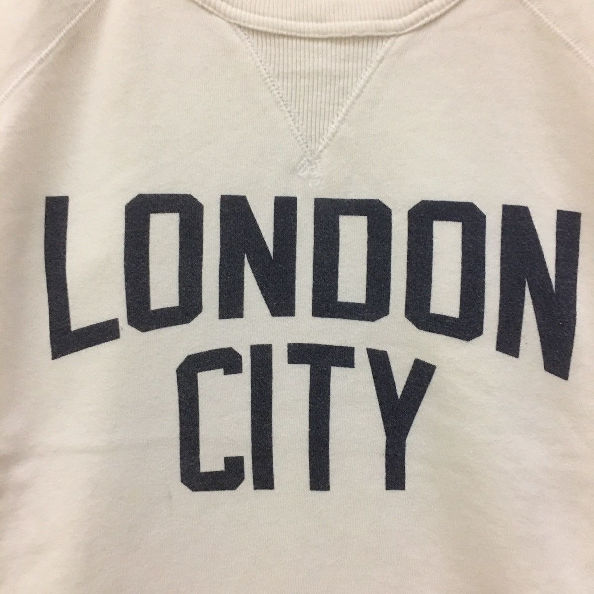Japanese Brand × Other Vintage Sweatshirt Big Logo London City Size S / US 4 / IT 40 - 3 Thumbnail