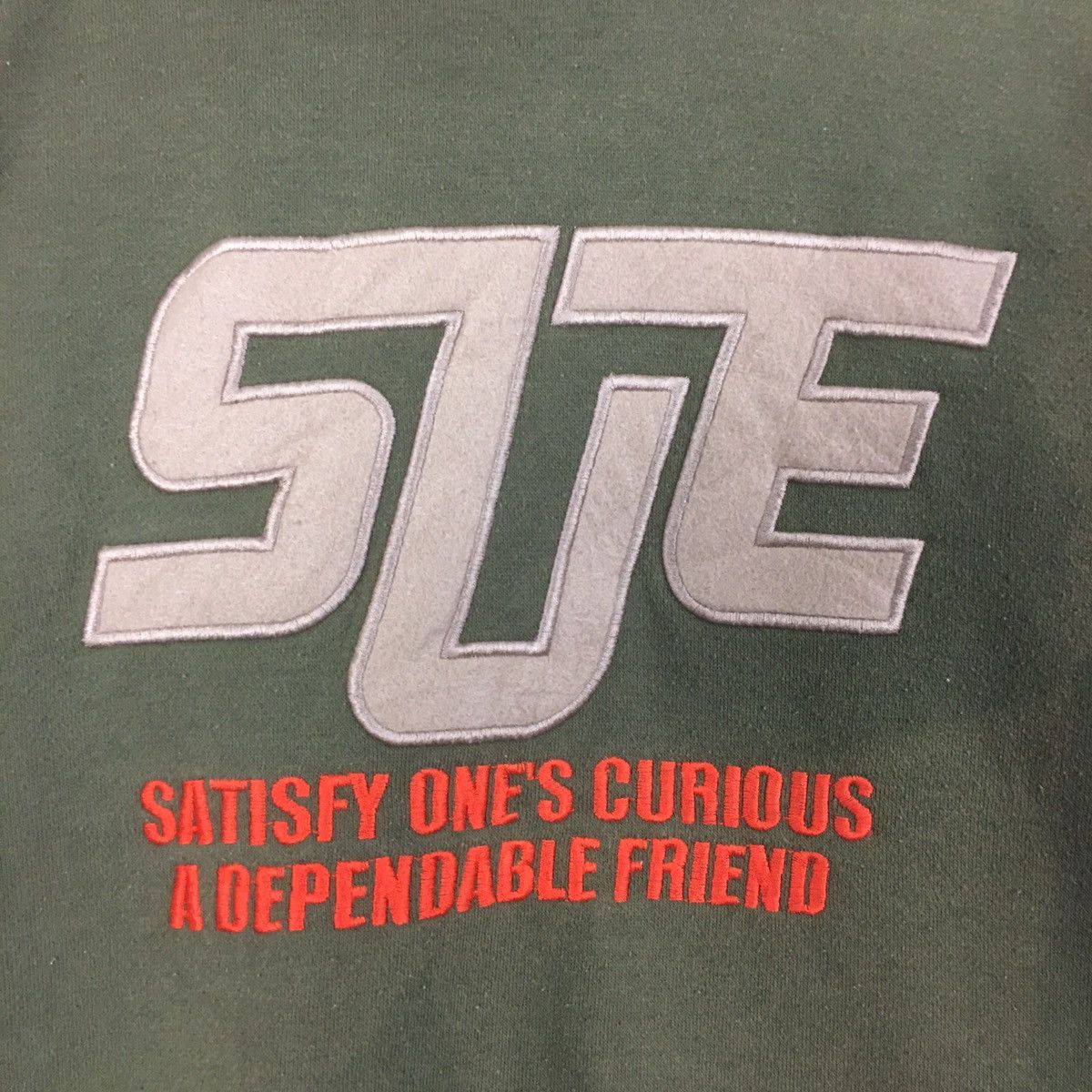 Japanese Brand Sue Hoodie Sweatshirt Embroidery Sue Size S / US 4 / IT 40 - 2 Thumbnail