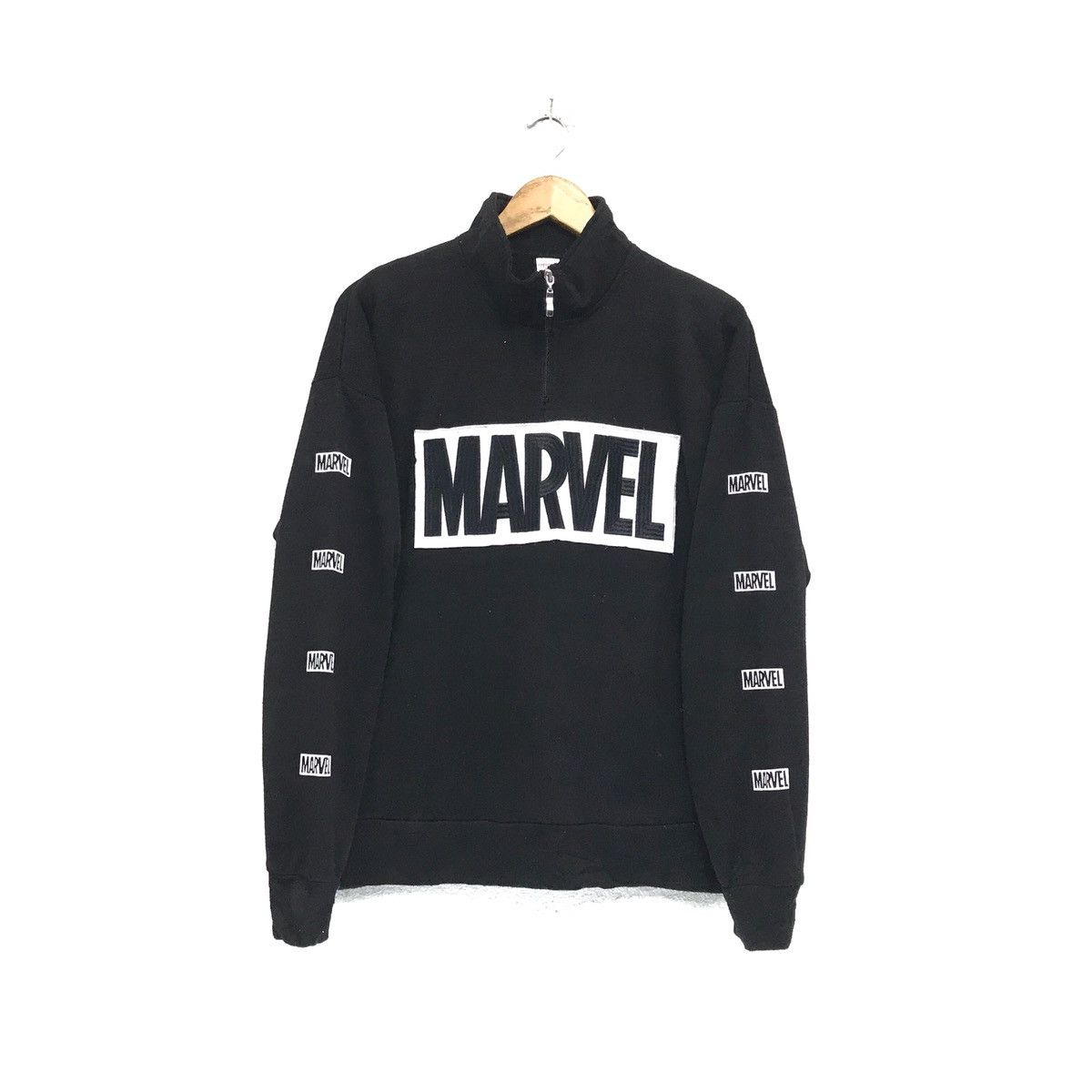 DC Comics × Japanese Brand × Marvel Comics MARVEL Comics Big Box Logo Sweatshirt Crewneck Big Spellout Size US M / EU 48-50 / 2 - 1 Thumbnail