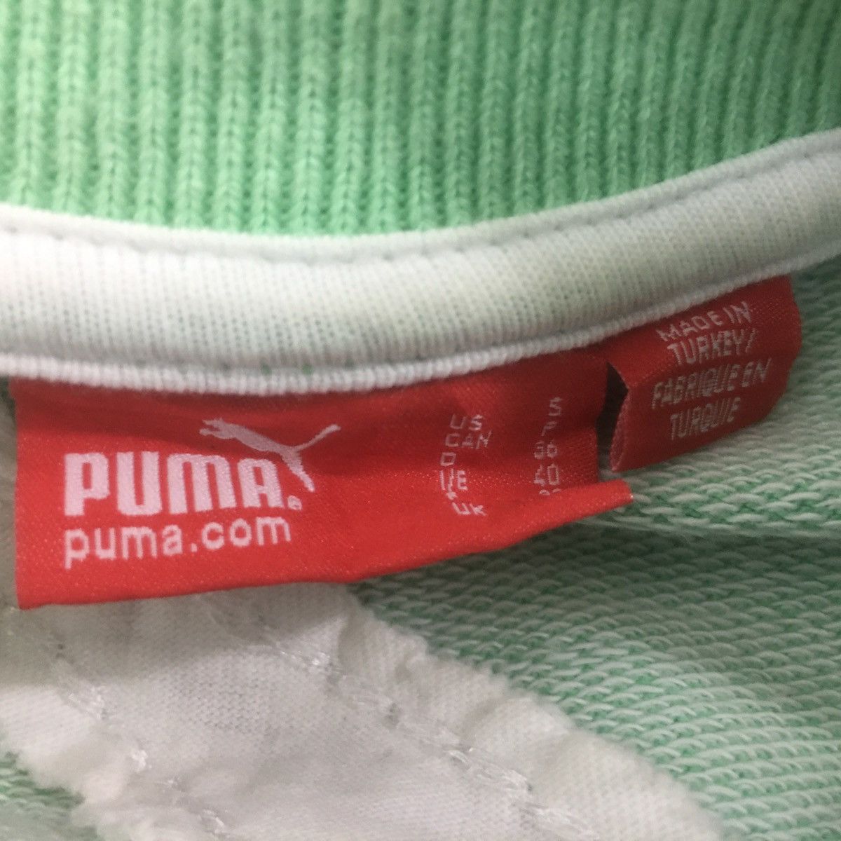 Japanese Brand × Puma × Vintage Vintage PUMA Sweater Big Logo Embroidery Puma Africa Size S / US 4 / IT 40 - 10 Thumbnail