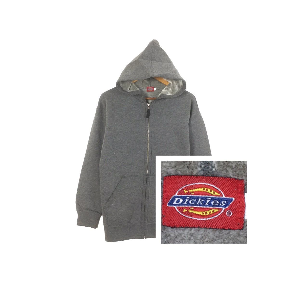 Dickies × Japanese Brand Vintage Dickies Hoodie Plain Dickies Sweatshirt Size L / US 10 / IT 46 - 1 Thumbnail