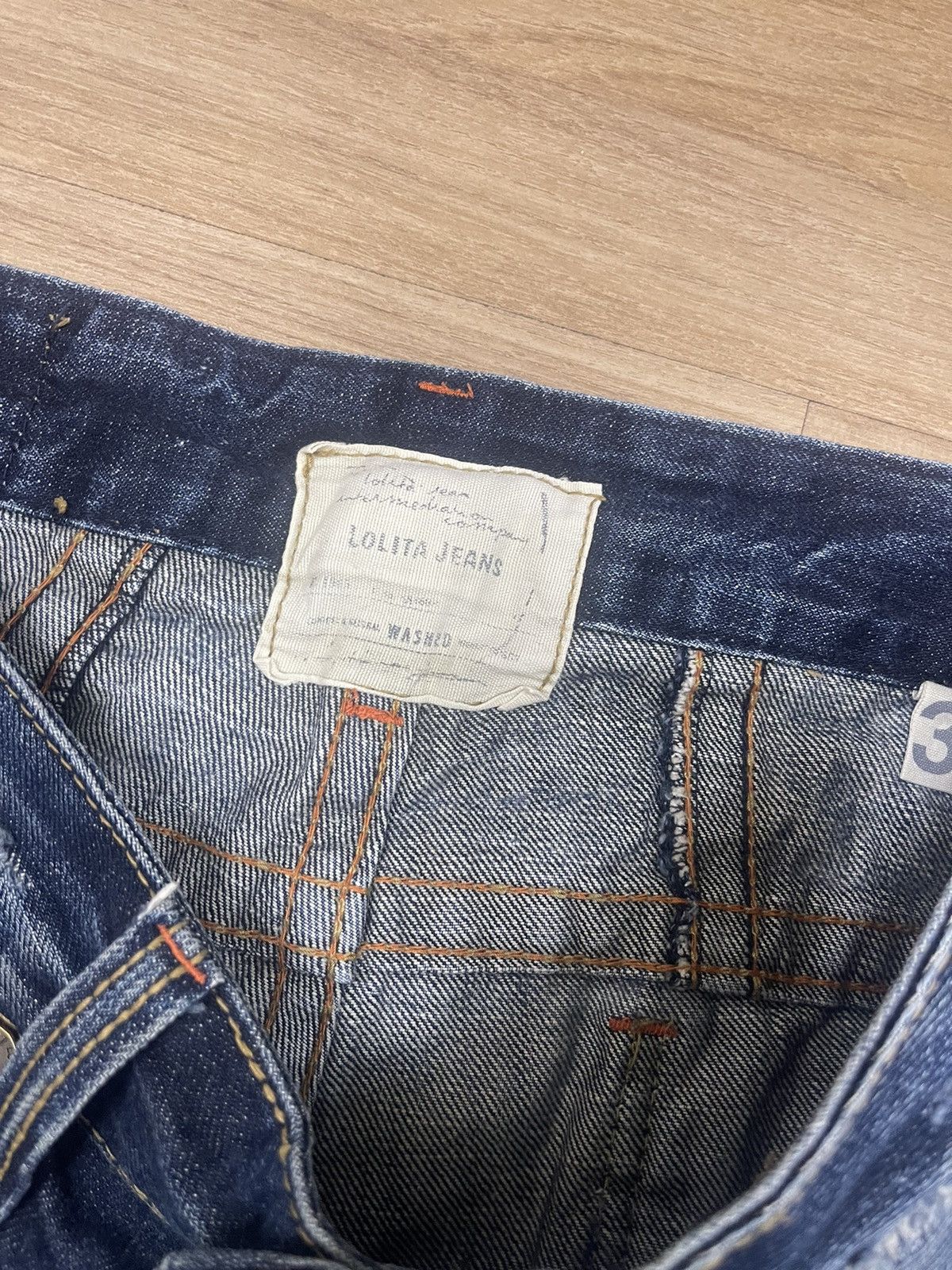 Other Lolita Distressed Flare Jeans Size US 33 - 3 Thumbnail