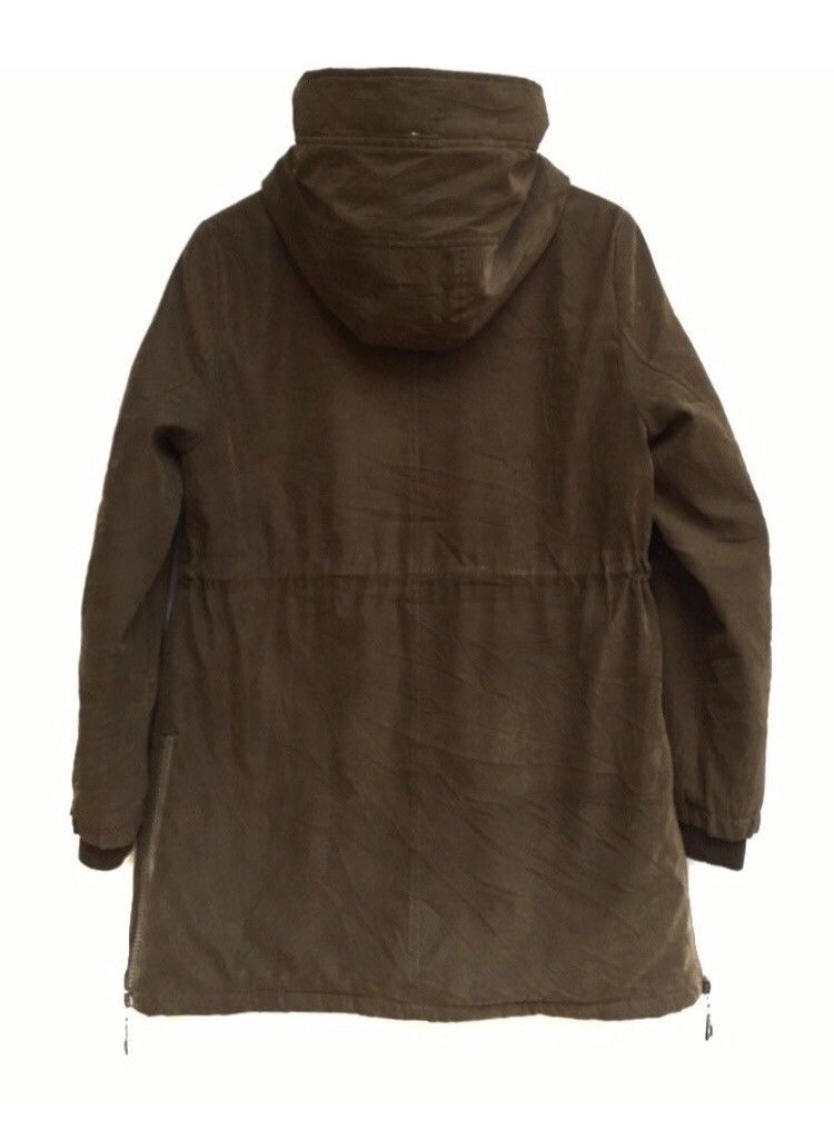 Vintage 🔥Giorgio Armani Military Winter Jacket With Hoodies Size M / US 6-8 / IT 42-44 - 2 Thumbnail