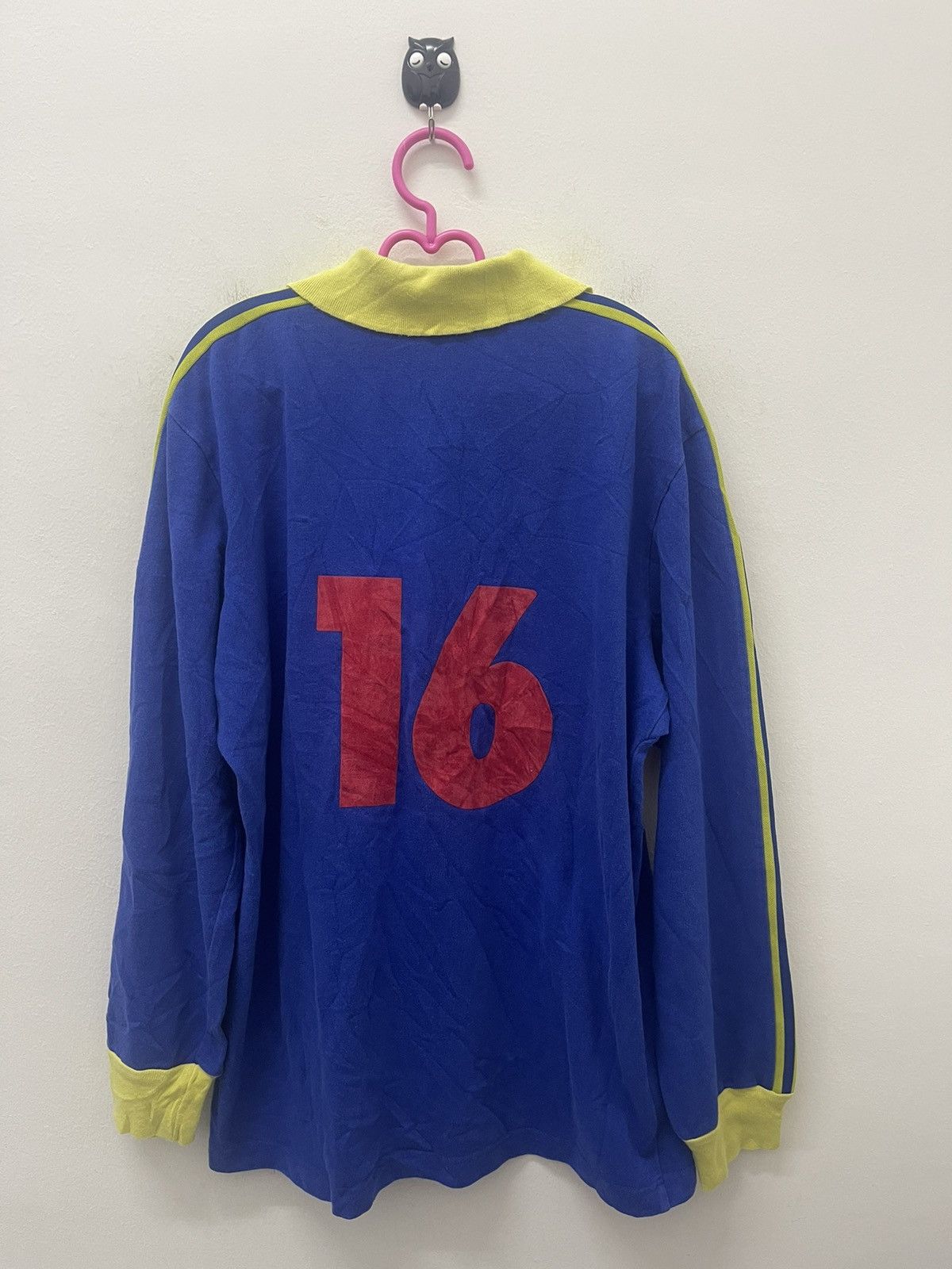 Adidas Rare Vintage ADIDAS Rugby Ventex CREPY EN VALOIS France Made Size US L / EU 52-54 / 3 - 11 Thumbnail
