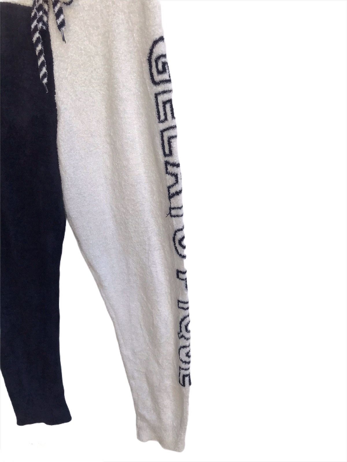 Japanese Brand 🔥Gelato Pique Black & White Fleece Sweatpants Size US 28 / EU 44 - 4 Thumbnail