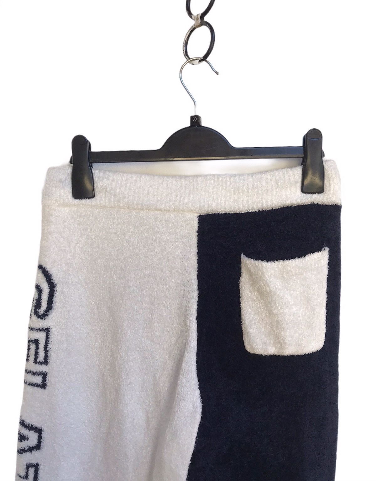 Japanese Brand 🔥Gelato Pique Black & White Fleece Sweatpants Size US 28 / EU 44 - 3 Thumbnail