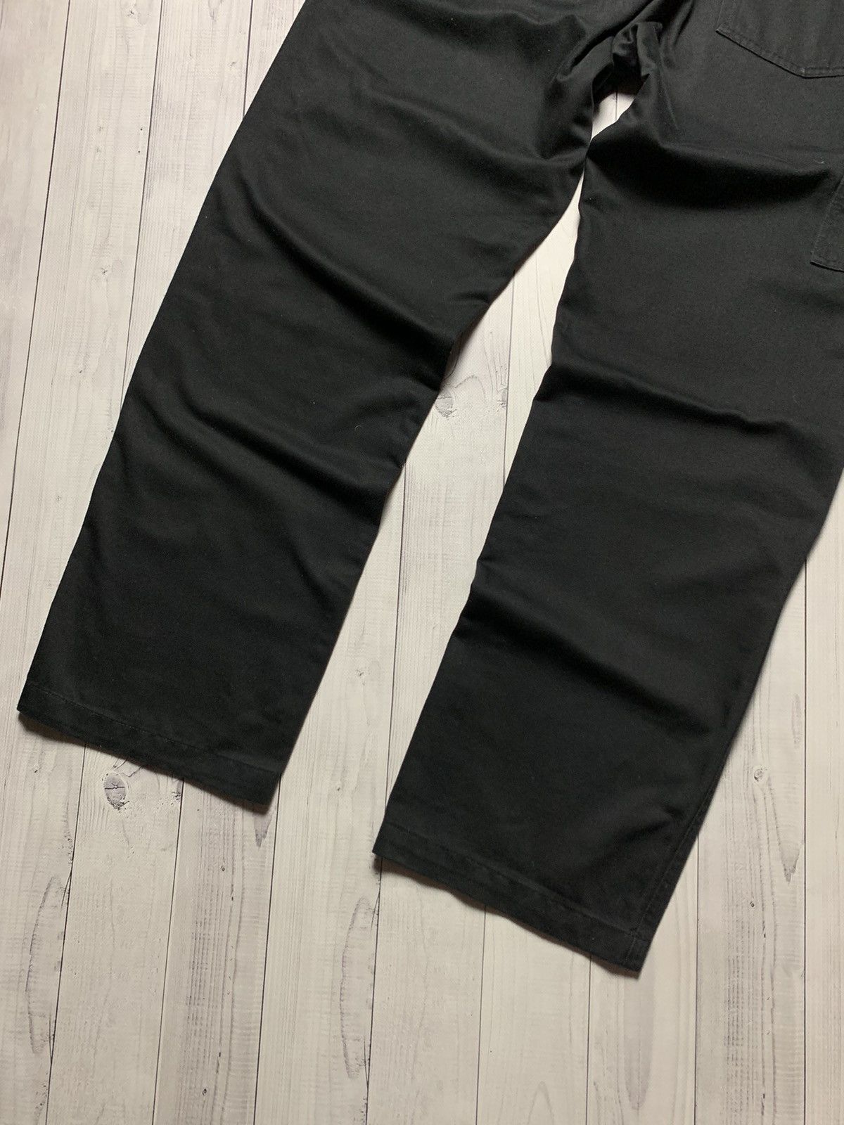 Tommy Hilfiger × Vintage Vintage cargo pants Tommy Hilfiger logo pocket rare black Size US 32 / EU 48 - 7 Thumbnail